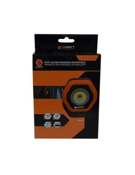 SHAFT - Rechargeable magnetic LED spotlight (1400LM)
