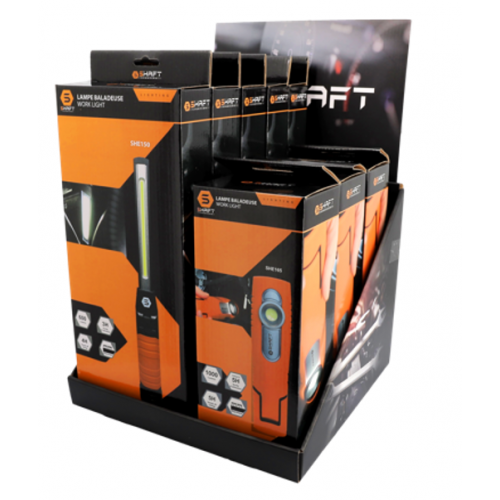 SHAFT - SLIM HAND LAMP PIVOTANT COB LED SHAFT - SLIM HAND LAMP PIVOTANT COB LED