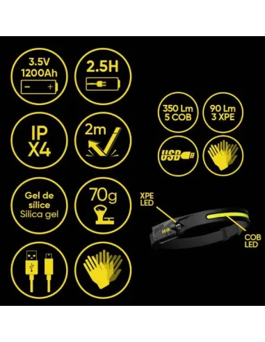 HQ - HEAD TORCH COB LED