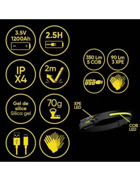 HQ - HEAD TORCH COB LED
