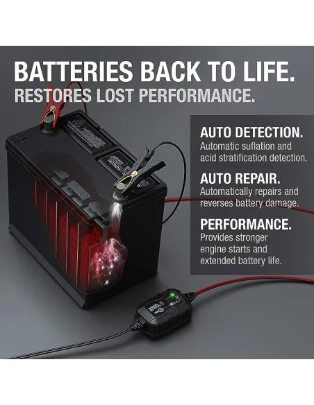 NOCO - GENIUS5, 5A Smart Car Battery Charger (6V/12V)