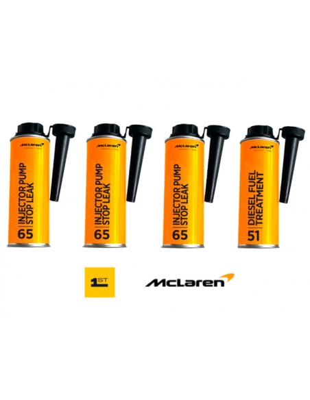 Tratamiento sellante bomba inyectora diésel de McLaren