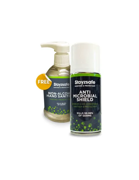 Black Friday - Anti-Microbial Shield Atomise + Hand Sanitiser for cars | MyCarsFirst