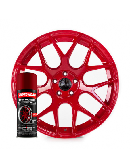 Superwrap Monza Red Vinyl - Liquid Metallic Series