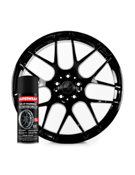 Superwrap Gloss Black Vinyl for cars | MYCARSFIRST.com