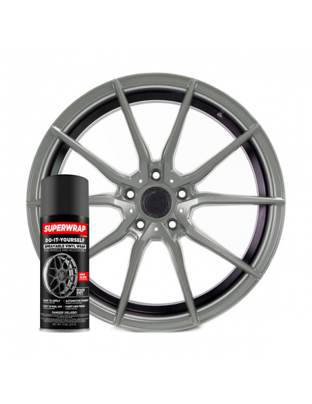 Superwrap Space Grey Vinyl - Solid Series