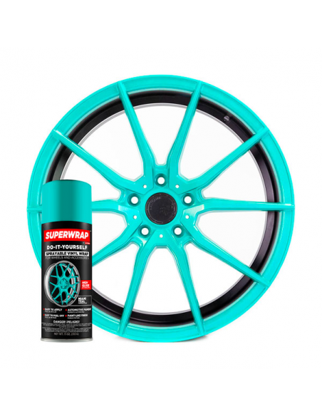 Superwrap Miami Teal Vinyl - Solid Series