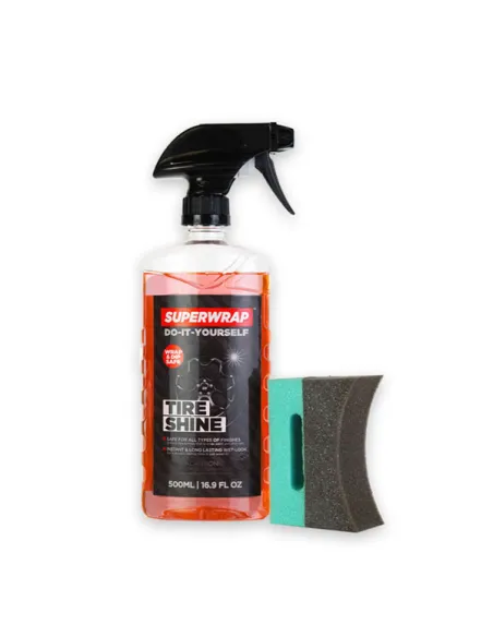 Brillant pour les Pneus Superwrap