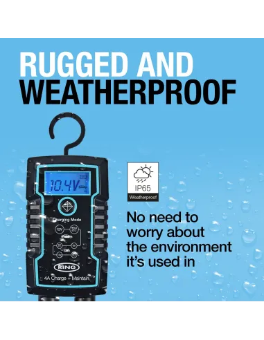 Cargador de baterías inteligente 4A