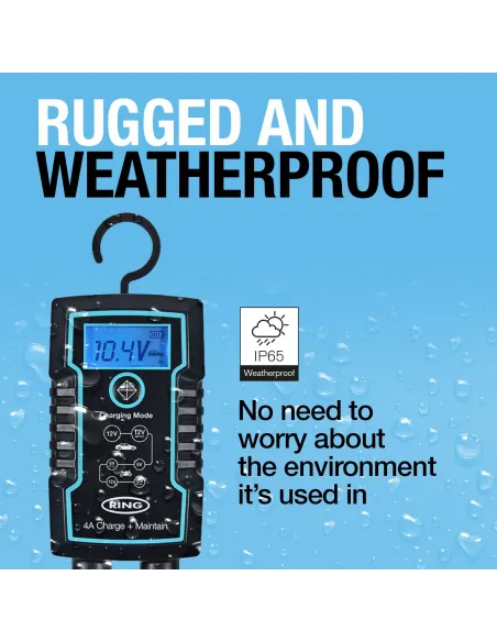 Cargador de baterías inteligente 4A