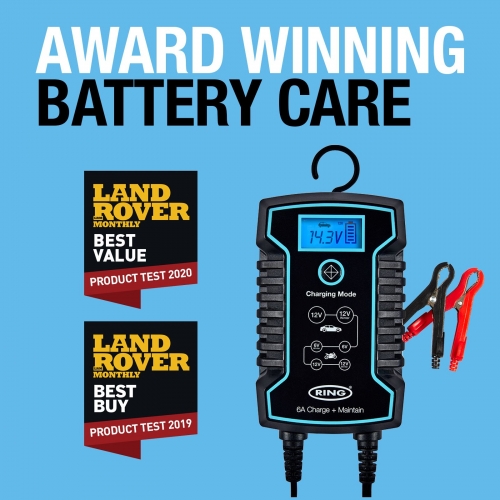 6A Smart Battery Charger & Maintainer 6A Smart Battery Charger & Maintainer