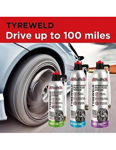 TYREWELD - Reparador Pinchazos 500ml (Rueda Grande)
