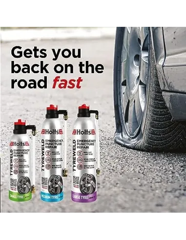 TYREWELD - Reparador Pinchazos 500ml (Rueda Grande)