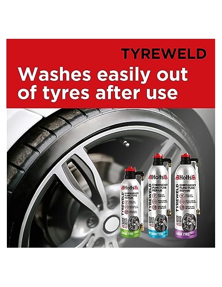 TYREWELD - REPARADOR PINCHAZOS 400ML (RUEDA MEDIANA))
