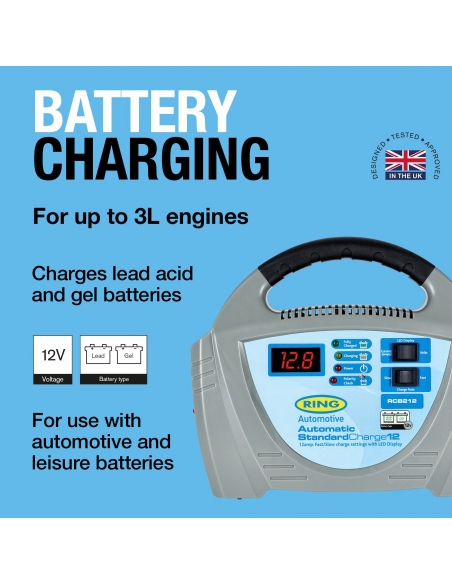 Chargeur de batterie automatique 12A