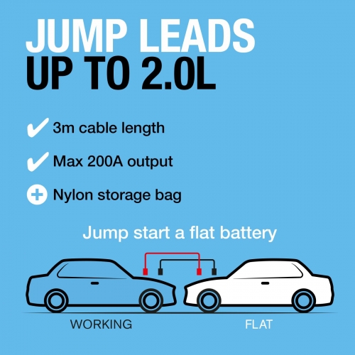 Jump Leads up to 2L Jump Leads up to 2L