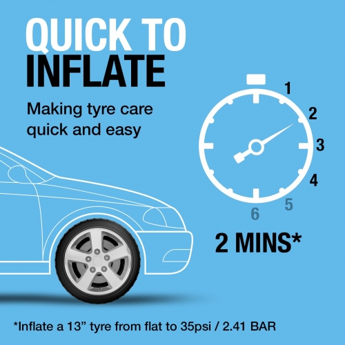 Inflador de neumáticos digital rápido... Inflador de neumáticos digital rápido...