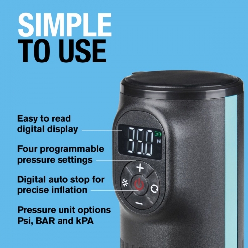 Inflador de neumáticos inalámbrico...