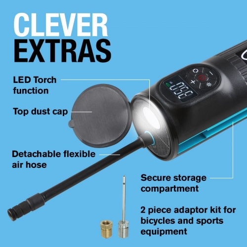 Inflador de neumáticos inalámbrico...