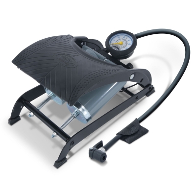 Pompe à pied à double barillet