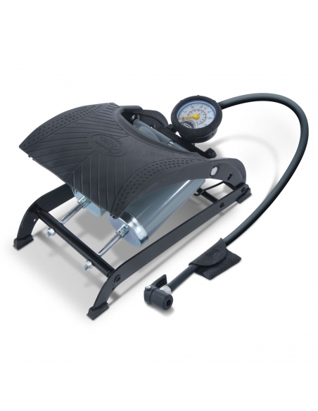 Bomba de pie de doble barril