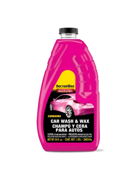 Lavado y encerado de cera carnauba para coches DoctorWax | MyCarsFirst