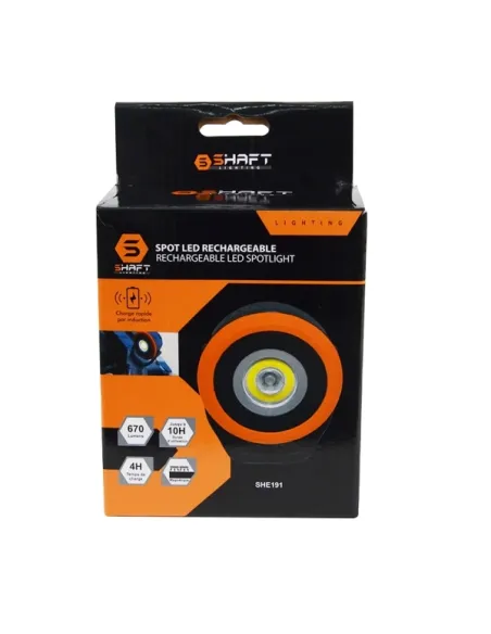 SHAFT - Spot LED magnétique rechargeable (700LM)